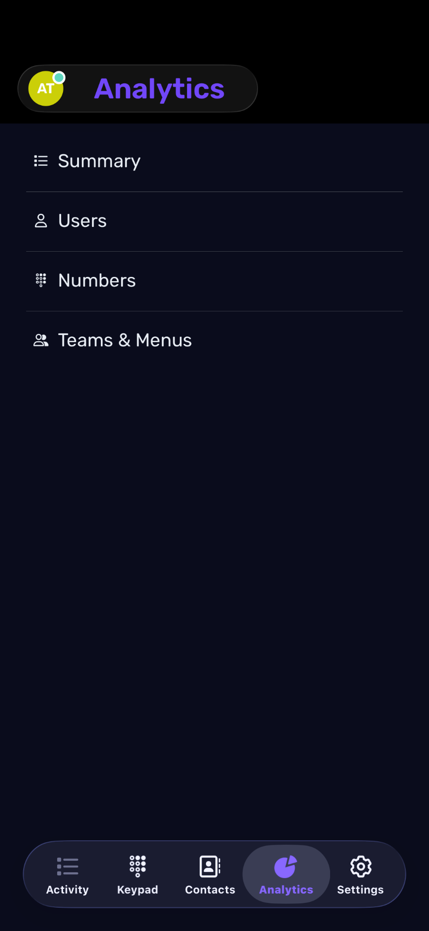PhoneLine+ Analytics